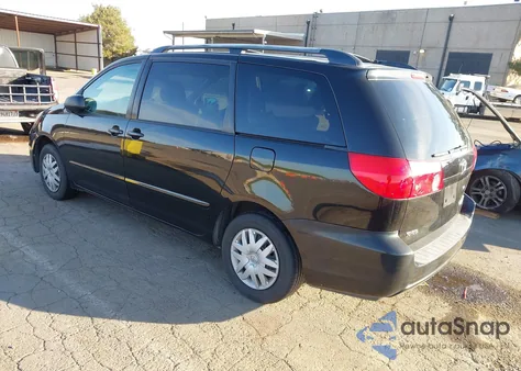2008 Toyota Sienna Le из США, поврежденный, VIN 5TDZK23C58S218284